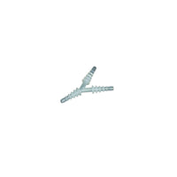 312-509 6-in-1 Tubing Connector, Polypropylene, 15EA/BX