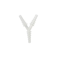 312-519 6-in-1 Tubing Connector, Polypropylene, 15EA/BX