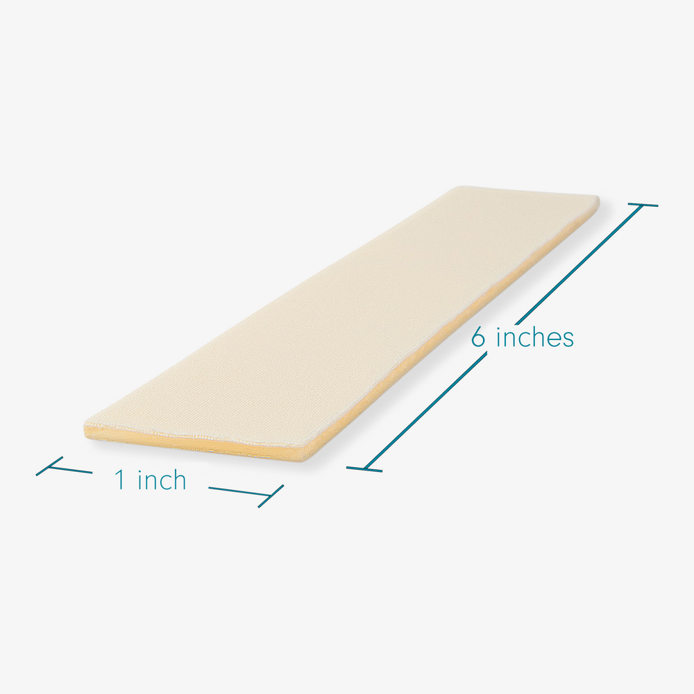 NG-101S NEWGEL+ SILICONE STRIPS FOR SCARS 1" x 6" - BEIGE