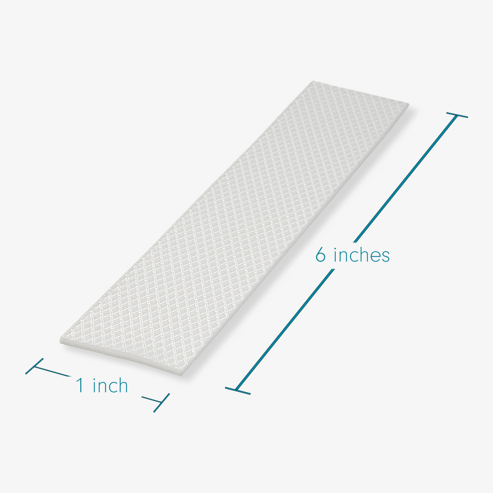 NG-301S NEWGEL+ SILICONE STRIPS FOR SCARS 1" x 6" - CLEAR