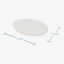 NG-380 NEWGEL+ SILICONE GEL DOTS FOR SCARS 1" - CLEAR