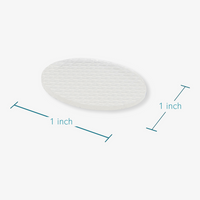 NG-380 NEWGEL+ SILICONE GEL DOTS FOR SCARS 1" - CLEAR