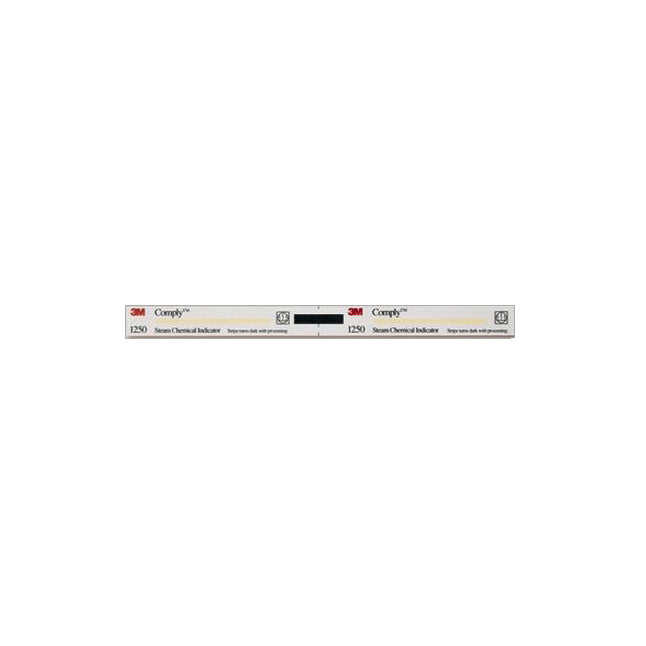 3M1250 Comply Steam Chemical Indicator Strip, 240EA/BX