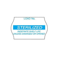 3M1269R Comply Record Label showing sterilized date, 12RL/BX