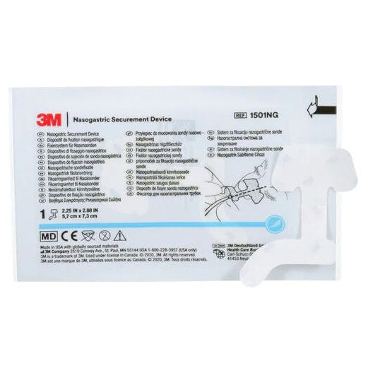 3M1501NG 3M Nasogastric Securement Device, Large, 50EA/BX