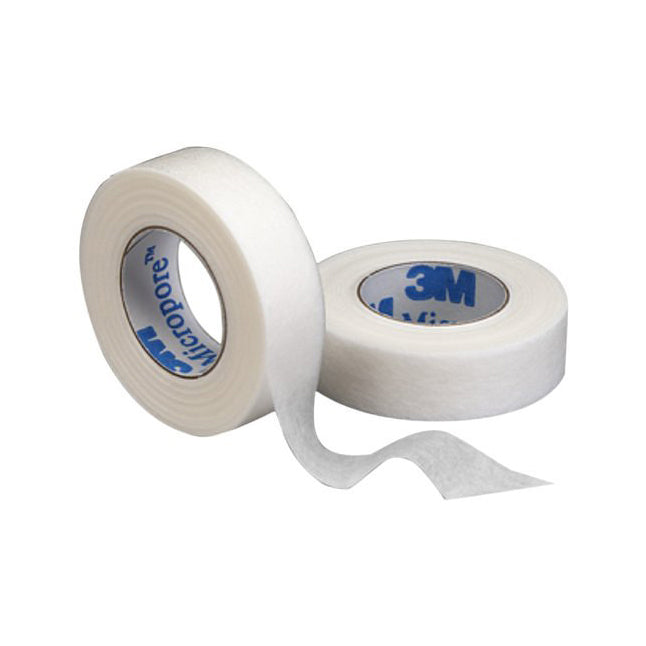 3M1530-3 Micropore Surgical Tape, Non-Sterile, White, 3" x 10yd, 4RL/BX