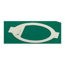 3M1630 3M Tegaderm Transparent Film Dressing with Border, with Label, Oval, 10cm x 11.5cm, 50EA/BX