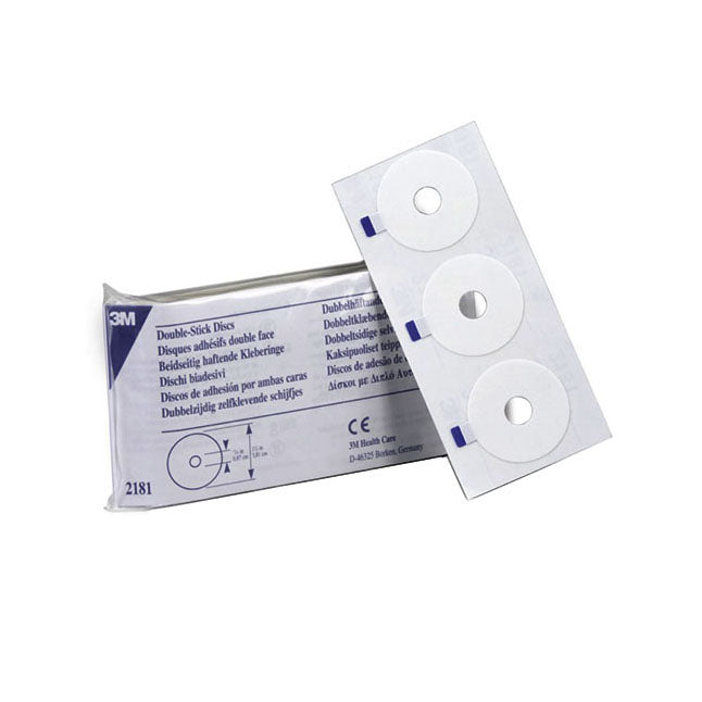 3M2181 Double Stick Disc, 11/32" Aperture, 102EA/BX