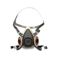 3M6100 Respirator, 6000 Series, Half Facepiece, Small, 1/EA