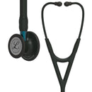 3M6201 Littmann Cardiology IV Stethoscope, Black Blue, 27", 1/EA
