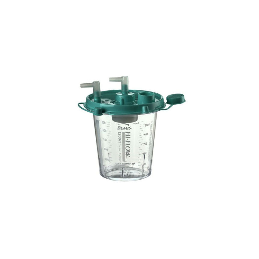 48-44-1-0 Hi–Flow Suction Canister, Rigid, 1200cc, 48EA/CA