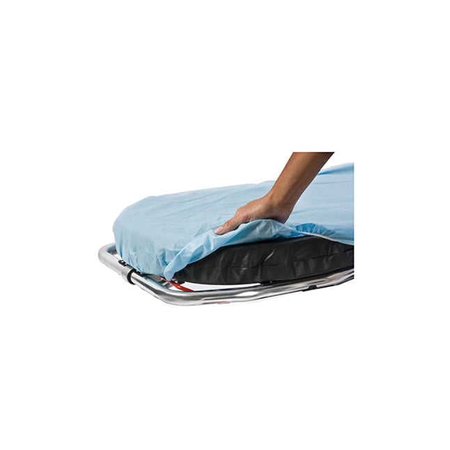 44547 SnugFit Stretcher Sheet, Quality, Nonwoven, Large, 30" x 84", Blue, 50EA/CA