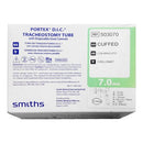 503070 Portex D.I.C Tracheostomy Tube, Cuffed, Regular, 7mm, Green 1/EA