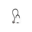 5079-135 Double-Head Professional Stethoscope, Adult, 28", Black, 1/EA