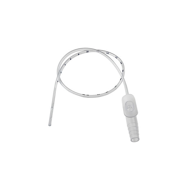 52-2014 Open Line Suction Catheter, Coude Tip, 14Fr, 50EA/CA