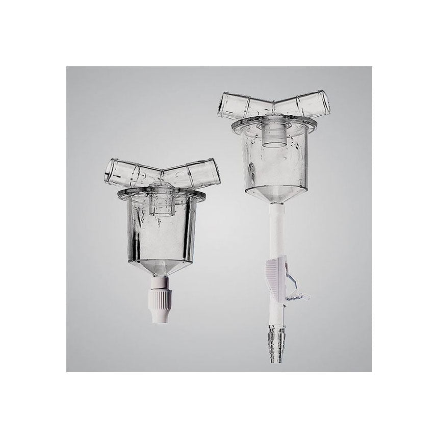 5275P AirLife Inline Water Trap, with Twist Valve, 50EA/CA