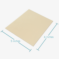 NG-101 NEWGEL+ SILICONE SHEET FOR SCARS 5" x 6" - BEIGE (DISCONTINUED)