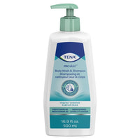 TENA Body Wash and Shampoo Scented