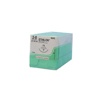 664G Ethilon Non Absorbable Suture, Nylon 6, Size 2-0, 26mm 12EA/CA