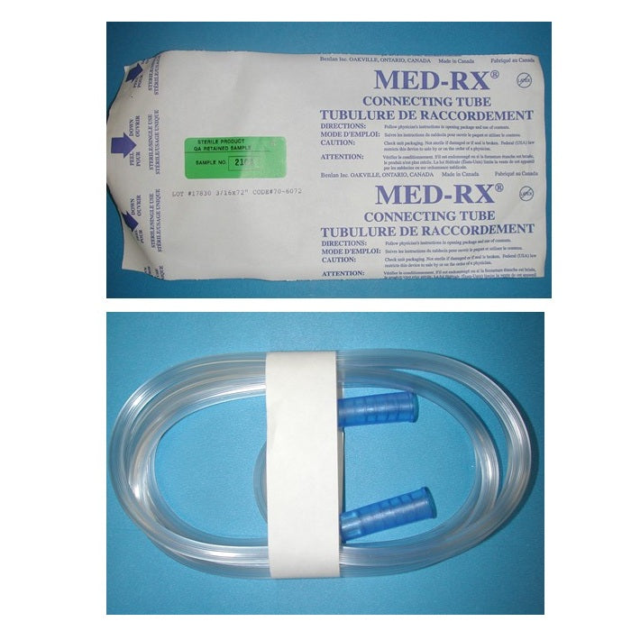 70-6072 Suction Connecting Tube, Sterile, 3/16" x 72", 50EA/CA