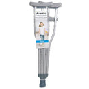 727-790 Avantia Aluminum Crutches, Youth, 52"-62", 1PR/BX
