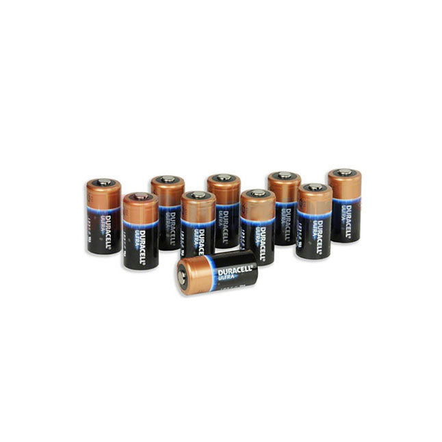 8000-0807-01 AED Plus Defibrillator Battery, Lithium, Type 123, 3V, 10EA/PK