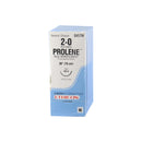 8417H Prolene Non Absorbable Suture, Polypropylene, Size 2-0, Length 30", MO-6 Taperpoint Needle, Blue, 36EA/BX