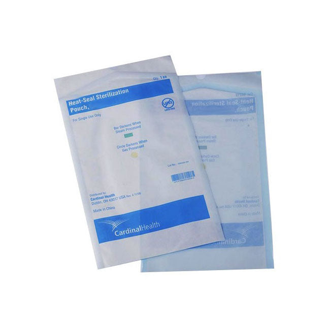 90168 Sterilization Pouch, Paper, Heat-Seal, 8" x 16", 100EA/BX