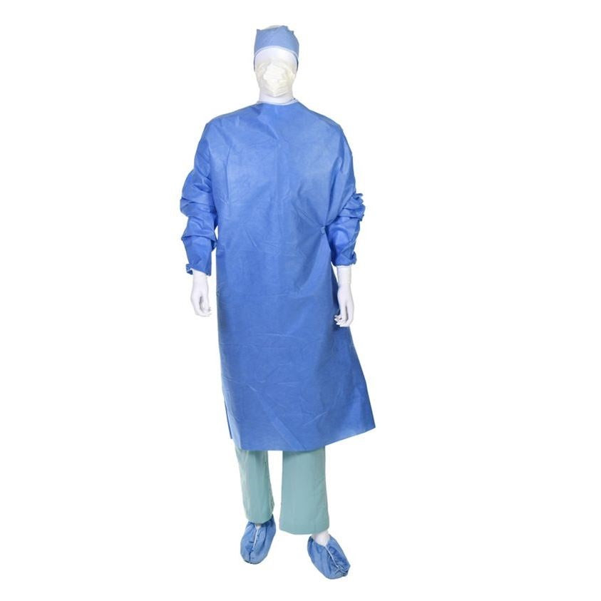 9585 AAMI Level 3 Non-reinforced Surgical Gown, Sterile, XXXL, 18EA/CA