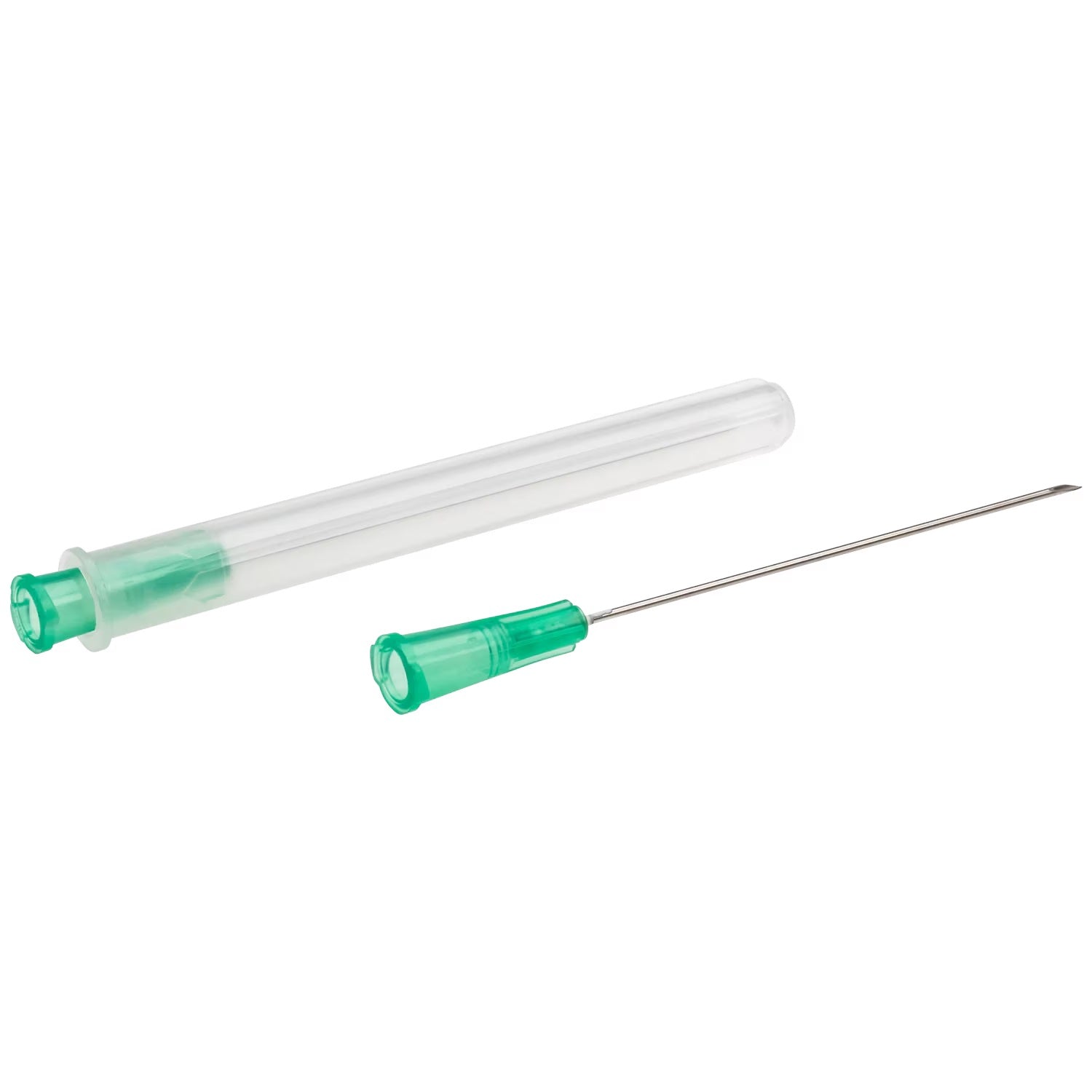 BD305166 PrecisionGlide Hypodermic Needle, 21GA, 1-1/4", Regular Wall, Hub, 100EA/BX (Discontinued Sub: BD305165)
