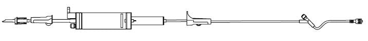 BB375113 Gravity Burette Set with 1 Non-Needle-free Injection Site, 20EA/CA