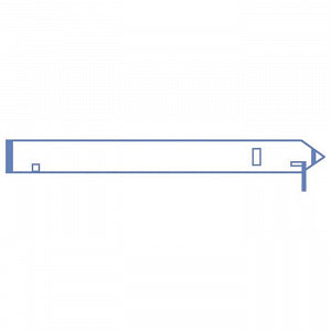 DYNJE4300 Robotic Arm Drape, 9" x 96", 25EA/CA