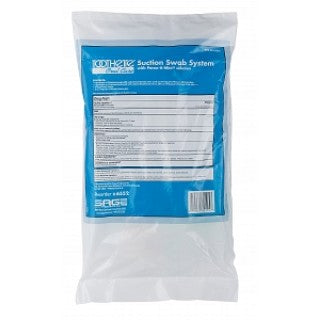 SAGE6552-C Toothette Suction Swab and Suction Toothbrush System, with Perox-A-Mint Solution, 25EA/CA