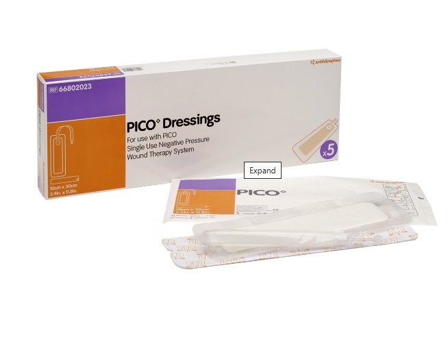 SN66802023 PICO 7 Dressing, 30cm x 10cm, 5EA/BX