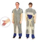 A1110PG Cardinal Health SBPP Thumbhook Isolation Gown, Yellow, Universal, 100EA/CA