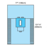 A29120 Laparotomy Pack, No Armboard Covers, 5EA/CA