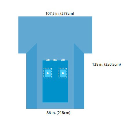 A29417 Bilateral Limb Drape, Sterile, 107.5" x 138", 8EA/BX