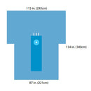 A29435 Extremity Drape with Armboard Covers, Sterile, 115" x 134", 8EA/CA