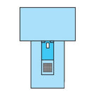 A29480 Cystoscopy Pack, 64" x 92", 14EA/CA