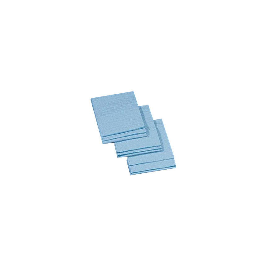 A5551T Surgical Utility Towel, Non-Woven, Blue, Cellulose, Non-Absorbent, 15" x 26", 235EA/CA