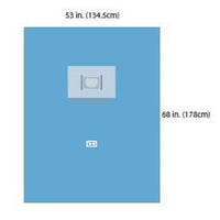 A7444 Ophthalmic Drape, 10EA/CA