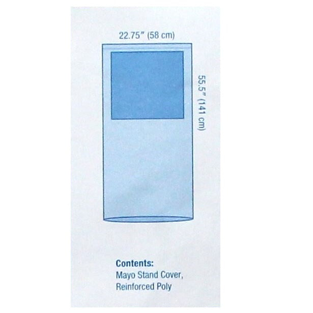 A8337 Mayo Stand Covers, Sterile 23" x 55" 30EA/CA