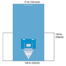 A9450 Cardinal Health Craniotomy Drape, 7EA/CA