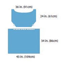 A9556 Cardinal Health Head/Bar Drape, 20EA/CA