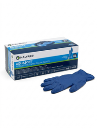 AQUASOFT Exam Glove, Blue, 300EA/BX