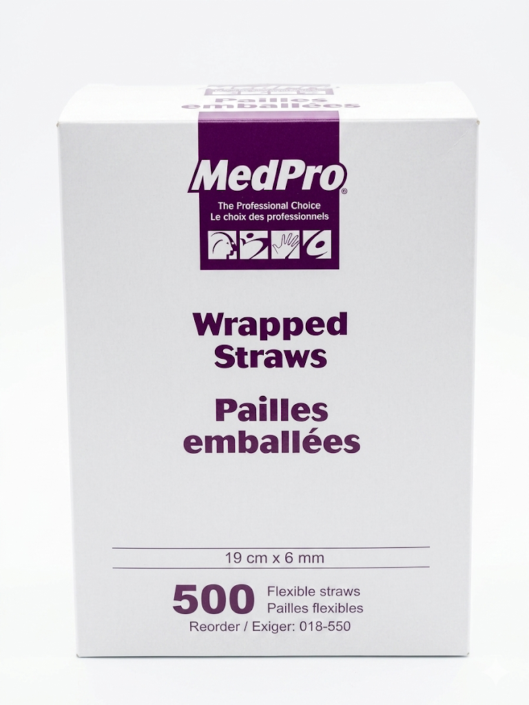 MedPro Flexible Straw 500EA/BX