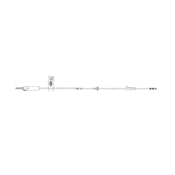 AL2260-0500 Infusion Set, Standardbore Tubing, 23mL Priming Volume, 20EA/CA