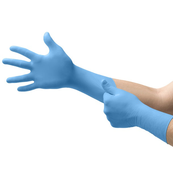 Micro-Touch E.P. Examination Glove, Nitrile, Blue 100EA/BX