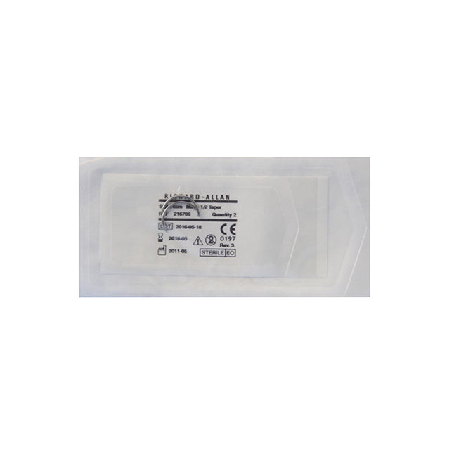 AS216706 Richard-Allan Suture Needle, 1/2 Circle, Taper Point, Mayo Catgut, OD 0.050" L0.975" 144EA/BX