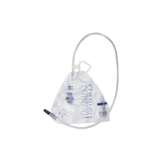 AS332 Urinary Drainage Bag, 2000cc, 20EA/CA